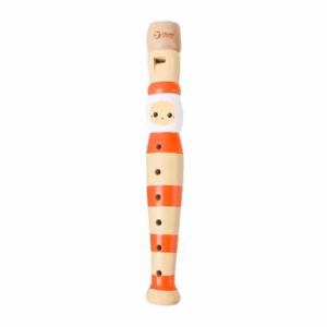 فلوت کودک چوبی طرح خورشید Flute (برند کلاسیک ورلد)