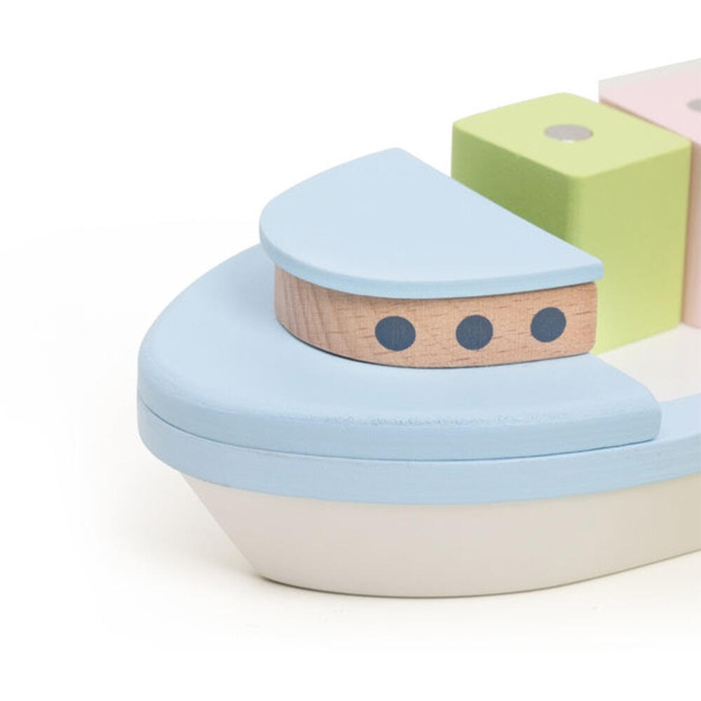 اسباب بازی قایق بلوک چوبی Block Boat (برند کلاسیک ورلد)-2.jpg