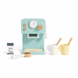 اسباب بازی چوبی قهوه ساز Coffee Maker Playset (برند کلاسیک ورلد)