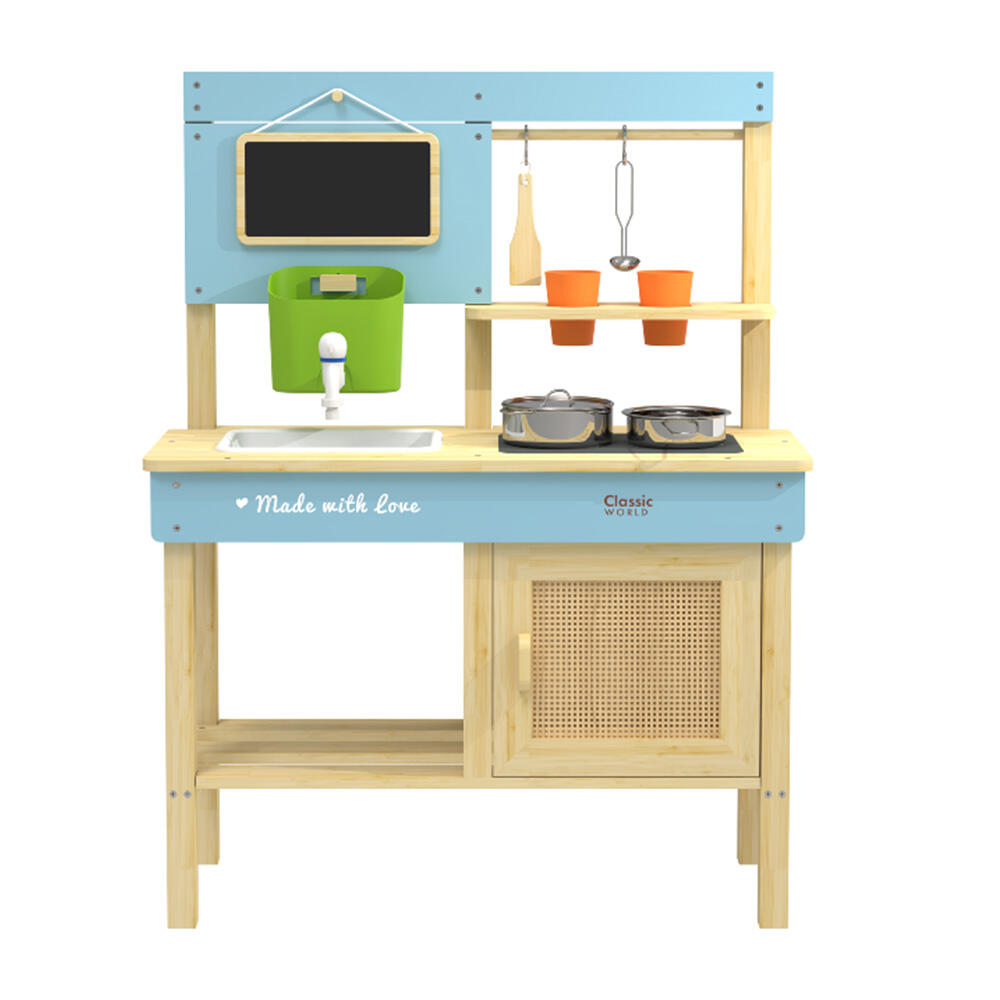 آشپزخانه چوبی Outdoor Kitchen (برند کلاسیک ورلد)-1.jpg