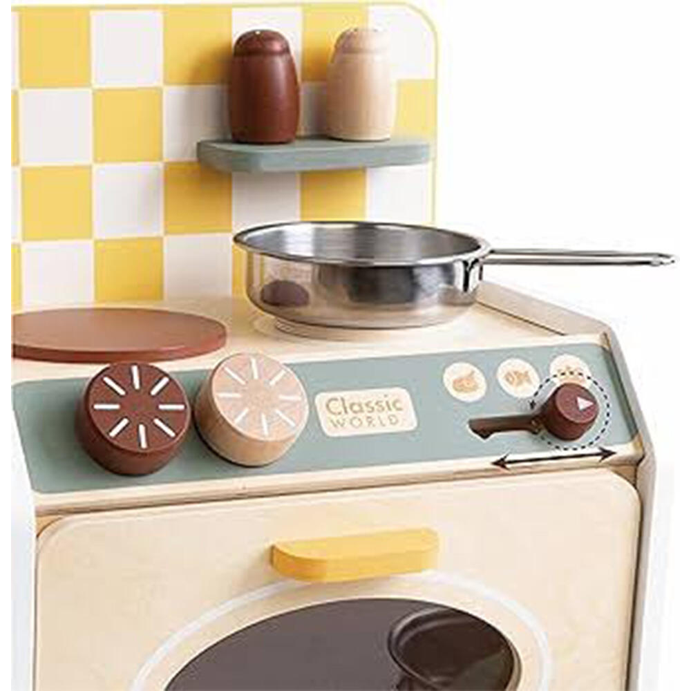 آشپزخانه کوچک چوبی Mini Kitchen (برند کلاسیک ورلد)-7.jpg