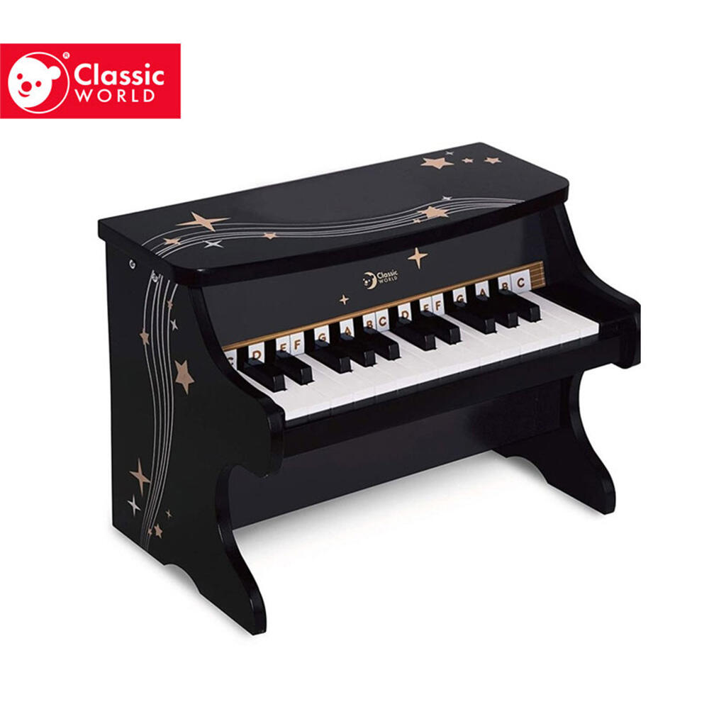 پیانو چوبی رنگ مشکی Fantasy Piano (برند کلاسیک ورد)-۳.jpg