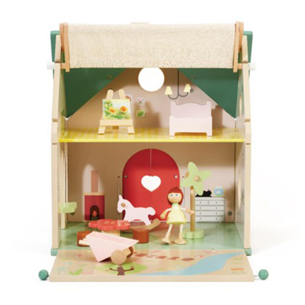 کلبه چوبی طرح گل Flower Cottage (برند کلاسیک ورلد)-۷.jpg