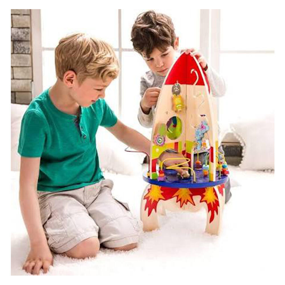 اسباب بازی راکت چوبی چند منظوره Multi Activity Rocket (برند کلاسیک ورلد)-5.jpg