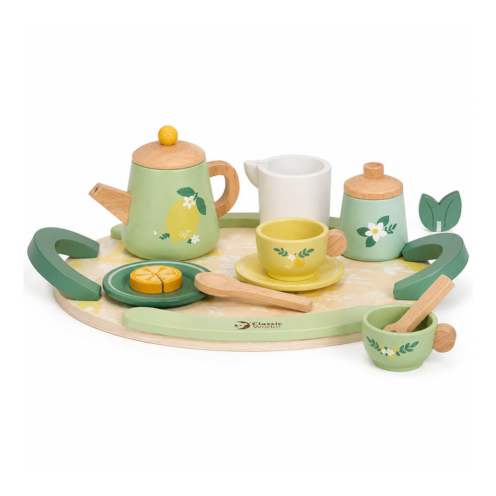 ست چای خوری چوبی Vintage Afternoon Tea Set (برند کلاسیک ورد)-۱.jpg