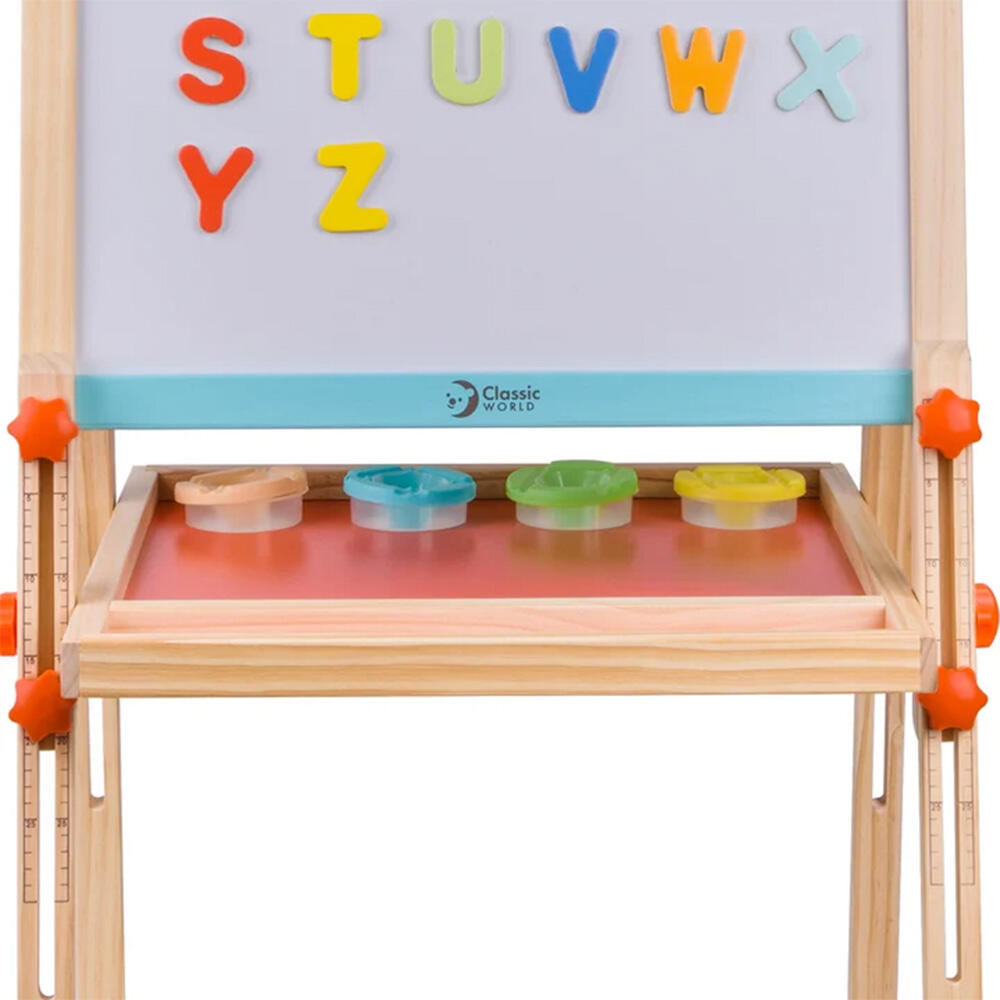 تخته دو طرفه چوبی Multi Functionla Easel (برند کلاسیک ورلد)-4.jpg