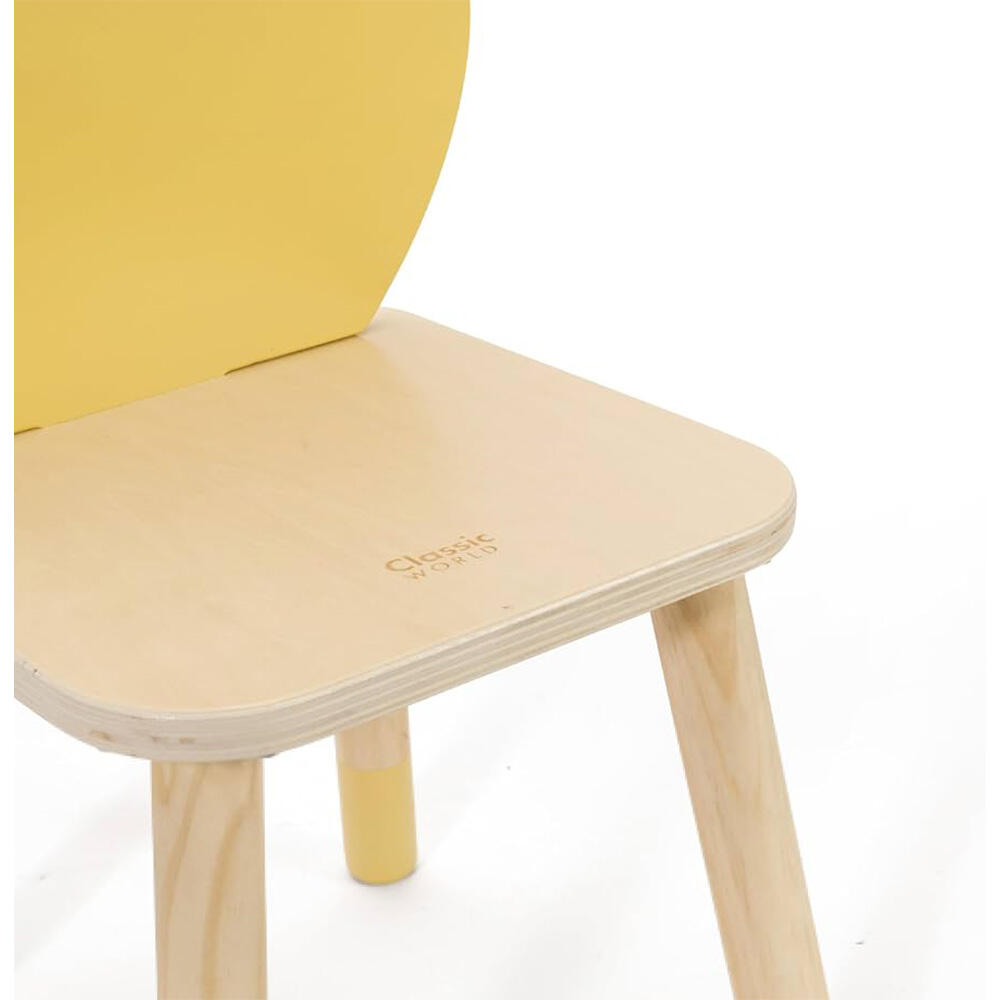 صندلی کودک چوبی مدل لیمو Grace Chair Lemon (برند کلاسیک ورلد)-4.jpg