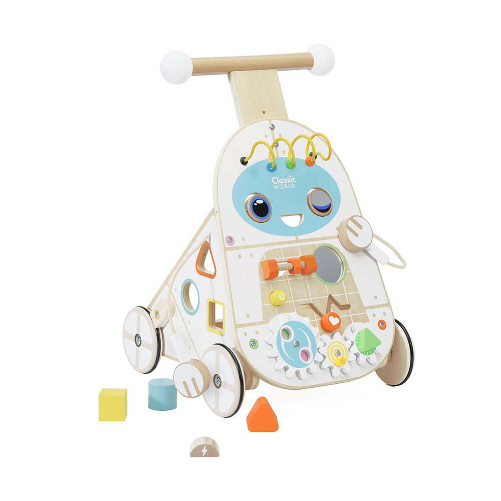 واکر آموزشی چوبی طرح ربات Robot Walker (برند کلاسیک ورلد)-۲.jpg