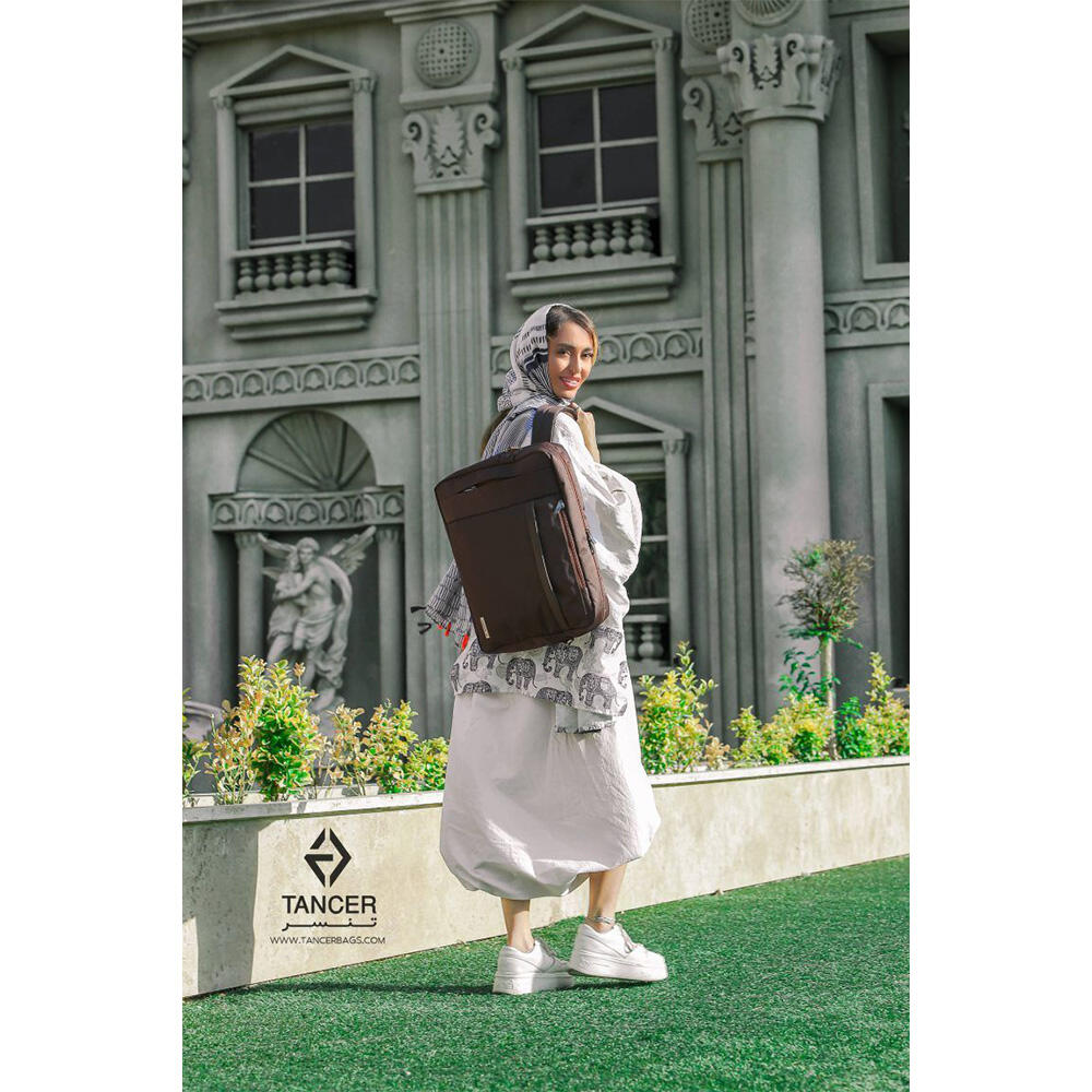 کیف سه کاره رنگ مشکی سری کاریو Kario (برند تنسر)-۴.jpg