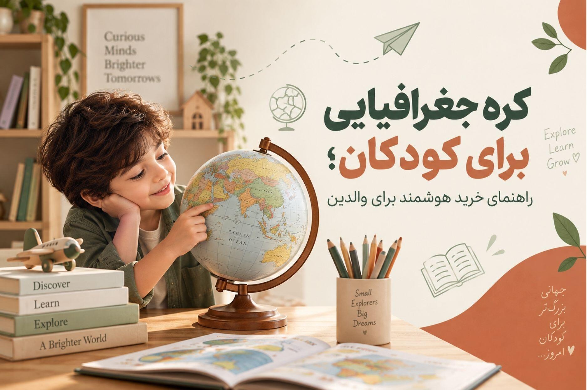 کره جغرافیایی برای کودکان؛ راهنمای خرید هوشمند برای والدین