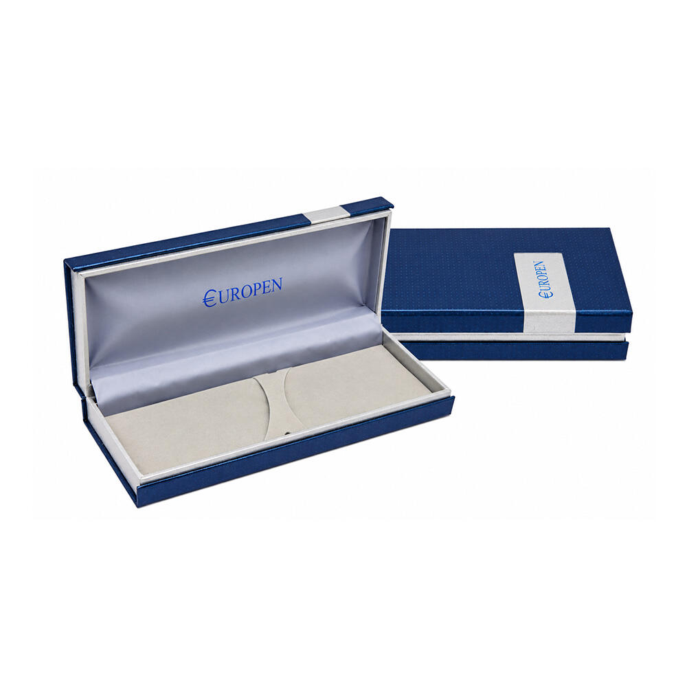 ست خودکار و خودنویس جفتی مشکی راه راه سری رینگ Ring (برند یوروپن)-1.jpg